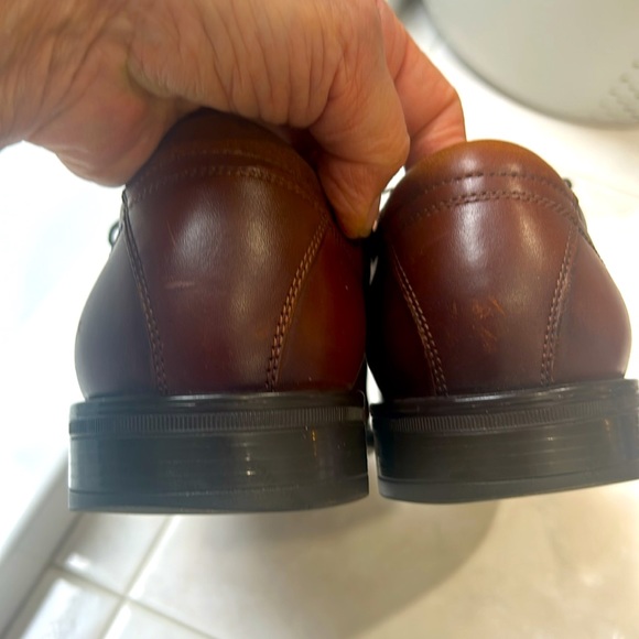 Florsheim Men’s Chicago Cap Toe Oxford Shoe in Scotch Color Leather size 9D. EUC - Picture 10 of 12